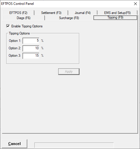 Tipping Screen